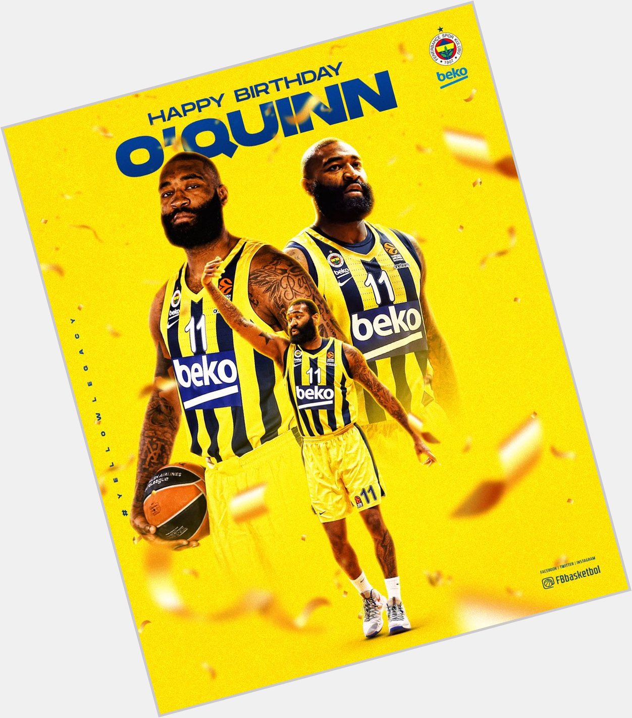 Bugün oyuncumuz Kyle O Quinn in do um günü. Happy birthday   