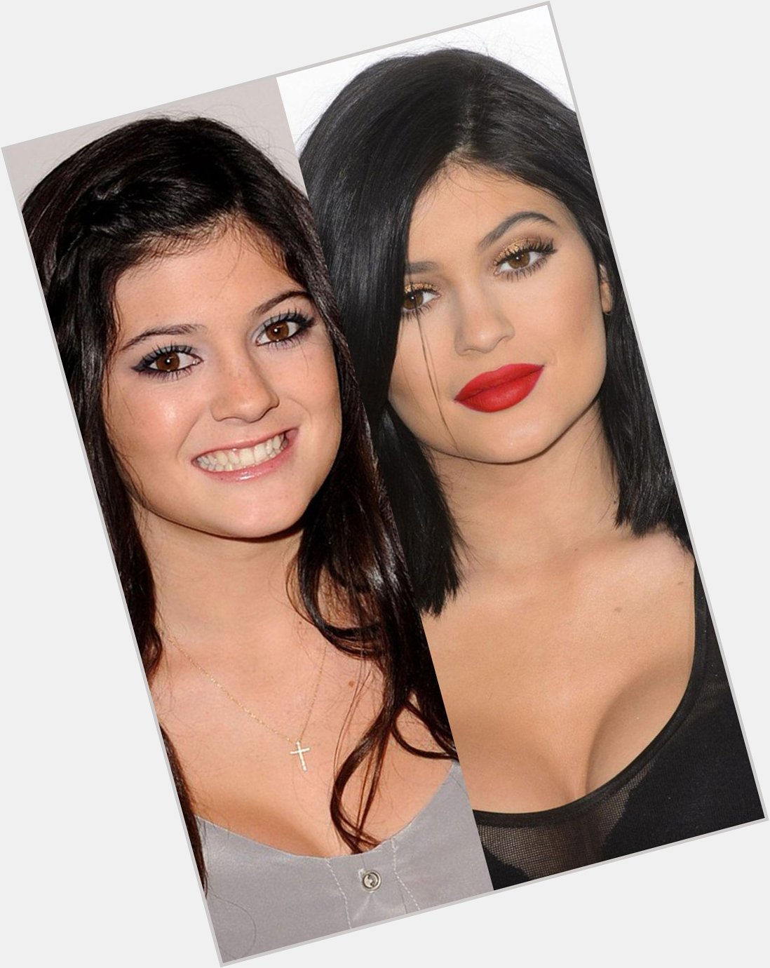 Happy 18th Birthday to Kylie Jenner!   Check out her beauty transformation:  