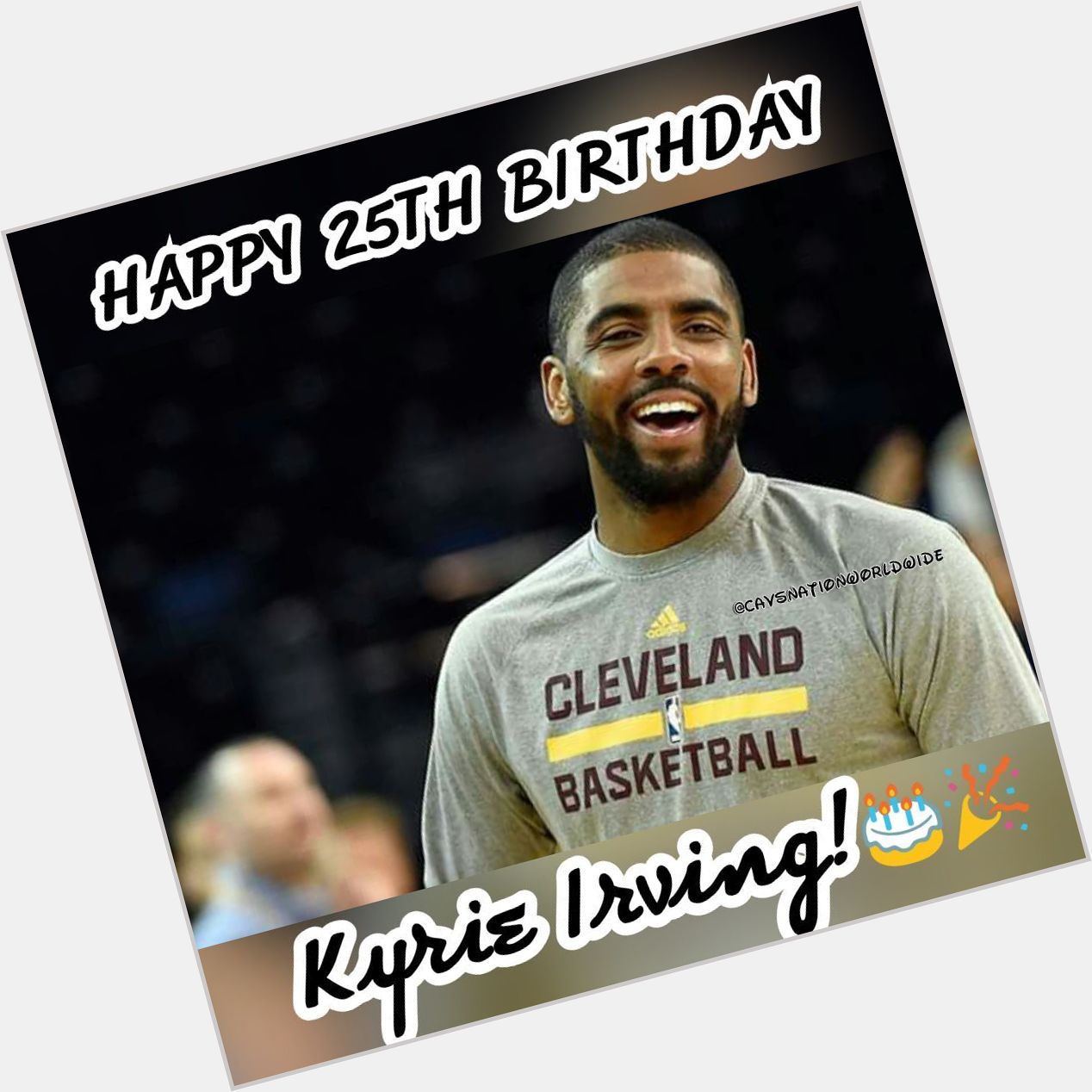 Happy 25th birthday Kyrie Irving! 