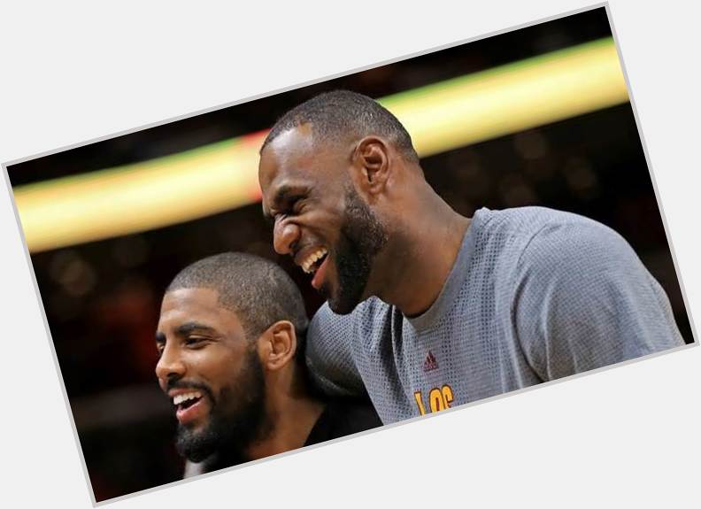 LeBron James sings \Happy Birthday\ to Kyrie Irving  