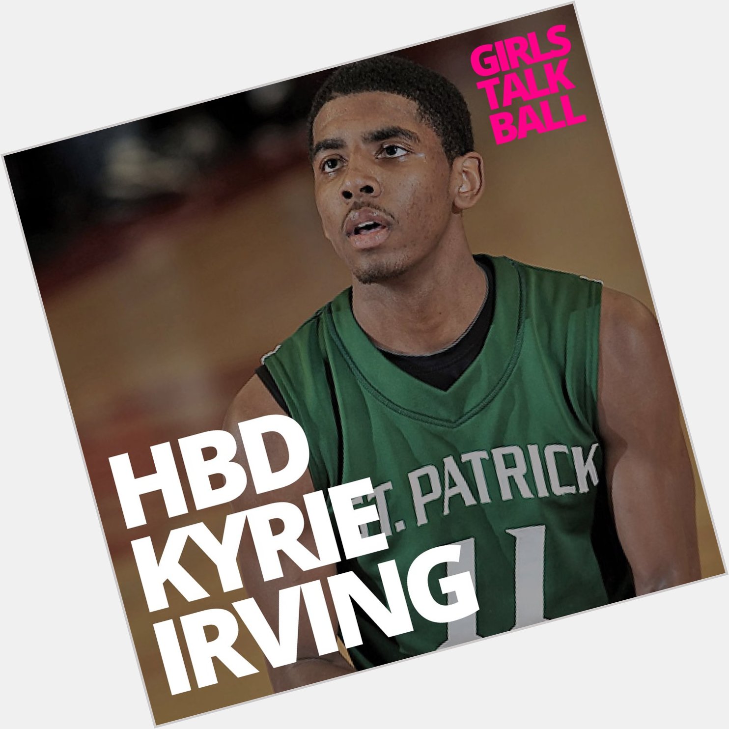 Here\s a in honour of Kyrie Irving\s birthday. Happy birthday to our !   