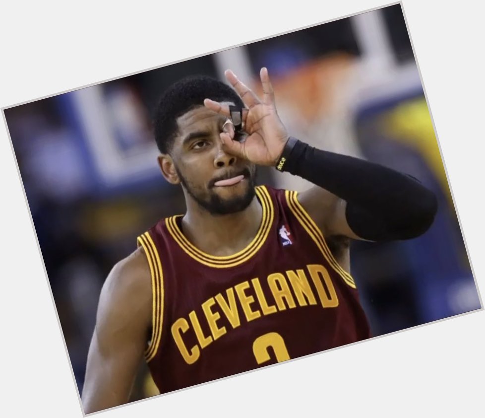 A goat birthday happy birthday kyrie Irving love you as a fan some much my favorite player will always 