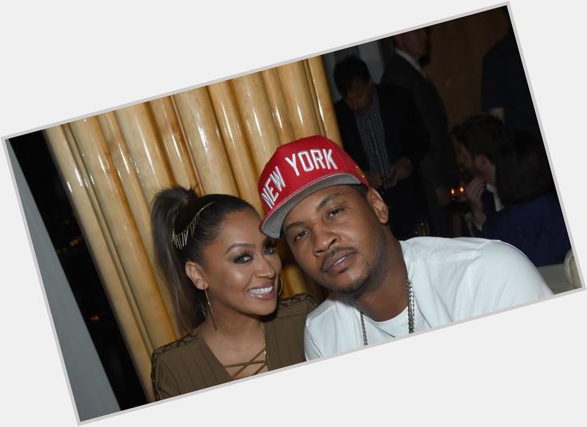 La La Anthony Wishes Carmelo A Happy Birthday With Hilarious Gambling Story  