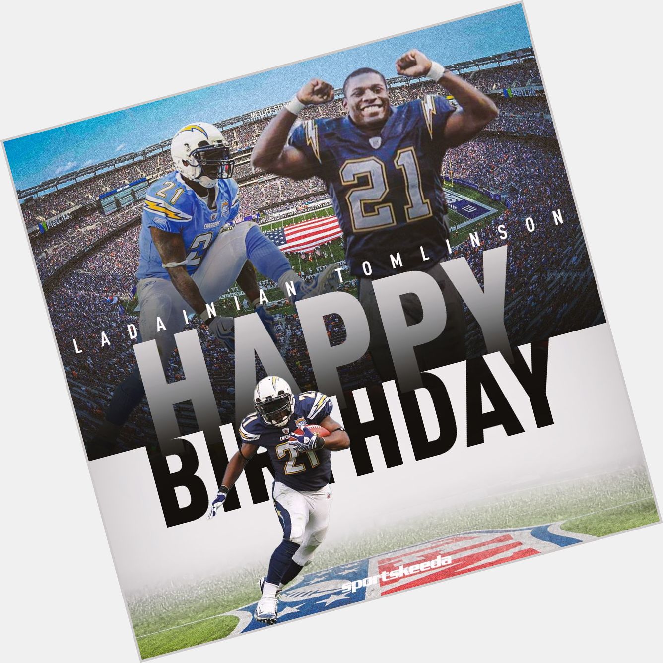 Happy 44th birthday to former MVP and all-around legend, LaDainian Tomlinson  