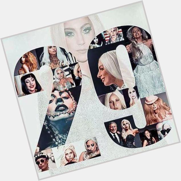 Congratulations to Lady Gaga who turns 29! We\re grateful for everything you\ve done. Happy birthday   