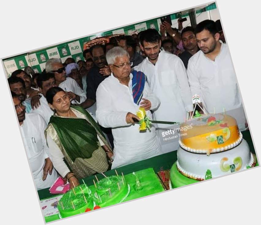  Happy Birthday Former chief minister of Bihar  Lalu Prasad Yadav 