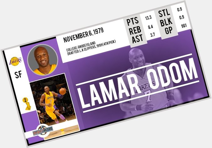 Happy birthday Lamar Odom     