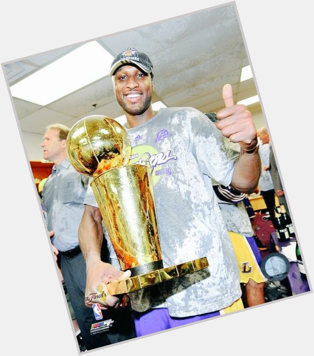 Happy Birthday Lamar Odom 2X NBA Champ, 2011 Sixth Man of the Year, Former LA Laker 
