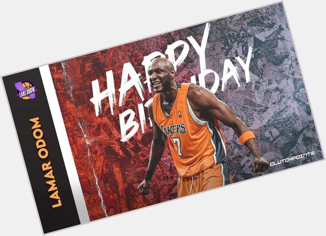 Let\s all wish Lamar Odom a happy birthday! 