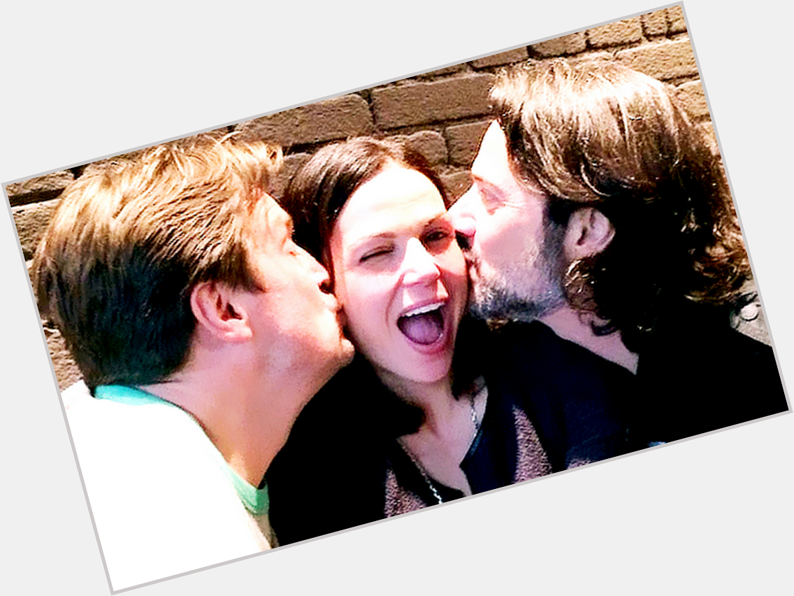 Happy Birthday Lana Parrilla:))))))))) Nathan Fillion and Fred Di Blasio free kisses Lana Parrilla!!!!!!!!!!!!!!!!!! 