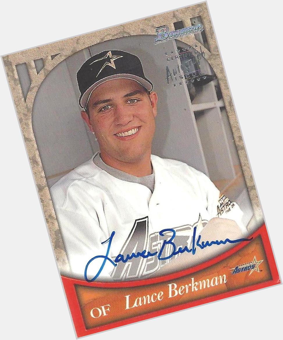 Happy Birthday to Lance Berkman, who could just hit. 