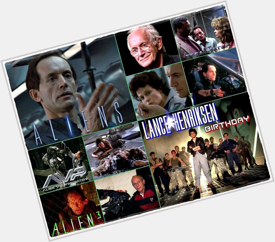 Happy Birthday Lance Henriksen.

Any favourite roles of his? 