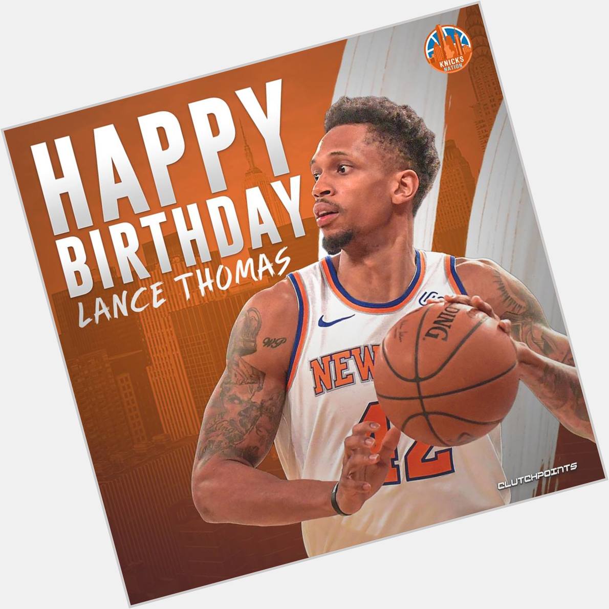 Join Knicks Nation in wishing Lance Thomas a happy 31st birthday!    