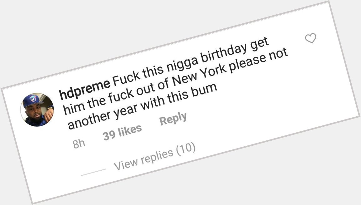 The Knicks IG page wished Lance Thomas a happy birthday and this was the first comment.  