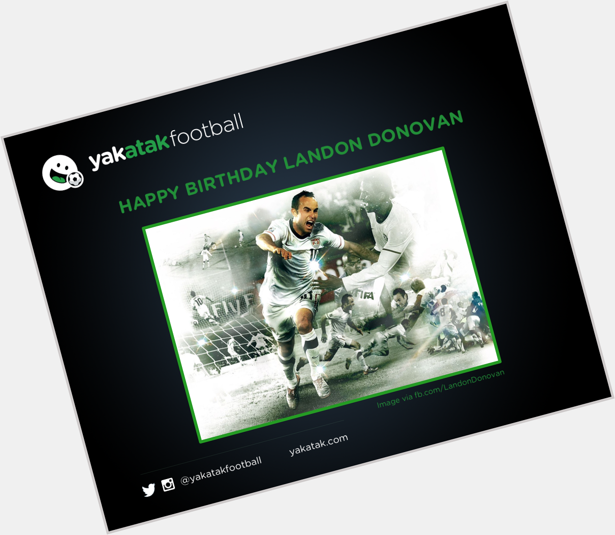 Landon Donovan for the - 157 Caps
- 57 Goals
- 58 Assists 

Happy Birthday, Landon. 