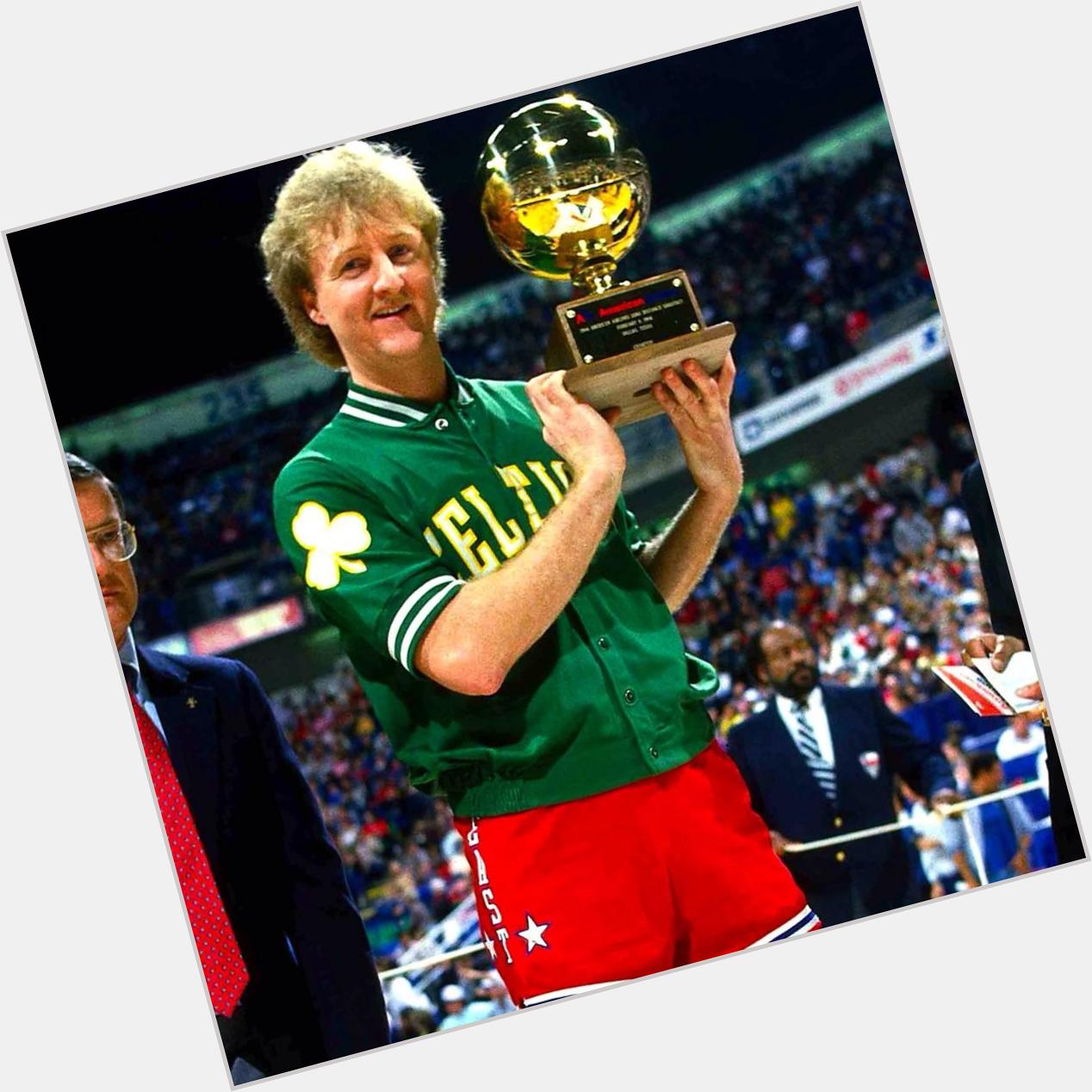   Happy Birthday to one of the greatest players of all-time, Larry Bird! 