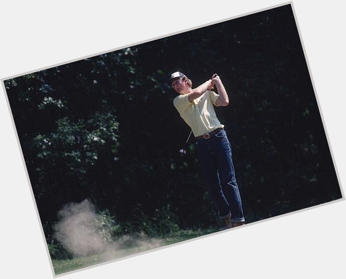 Happy birthday, Larry Legend.  Classic golf photo of Larry Bird (born 12/7/56) from 1981. 