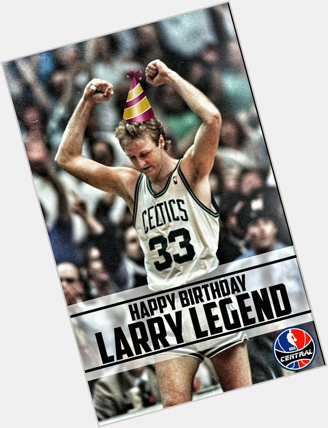 Happy 59th Birthday to Larry Bird! 