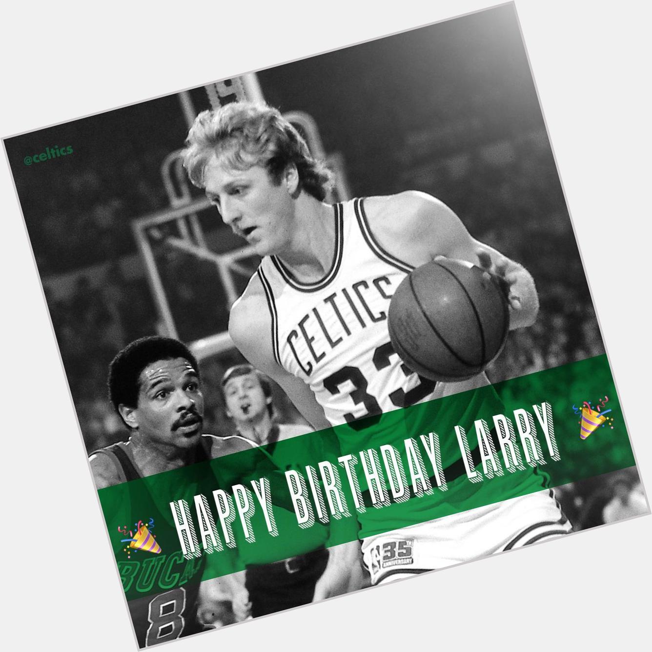 Happy Birthday Legend and 3x champ Larry Bird  3  3   