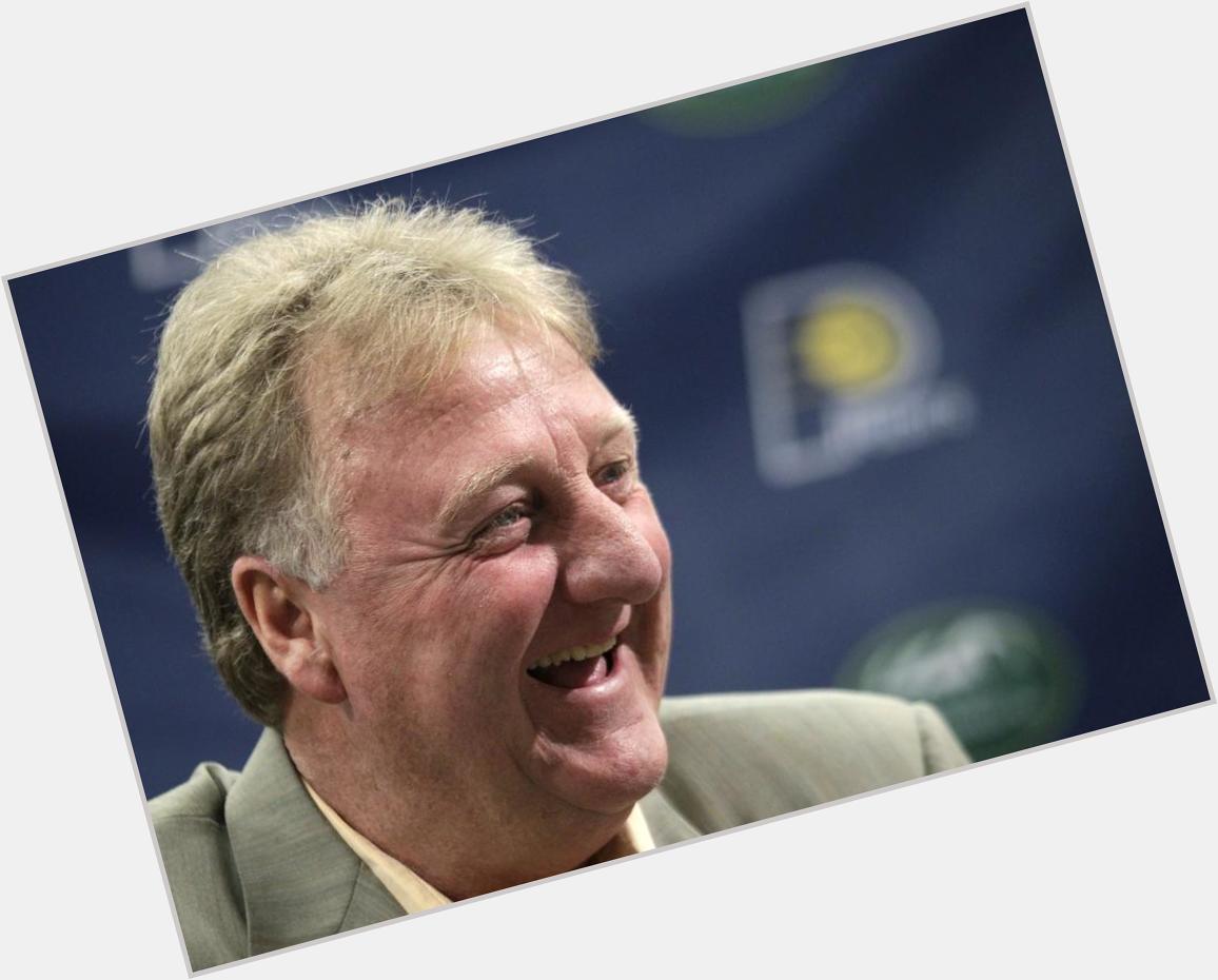 HAPPY BIRTHDAY to \"The Hick from French Lick,\" Larry Bird! 