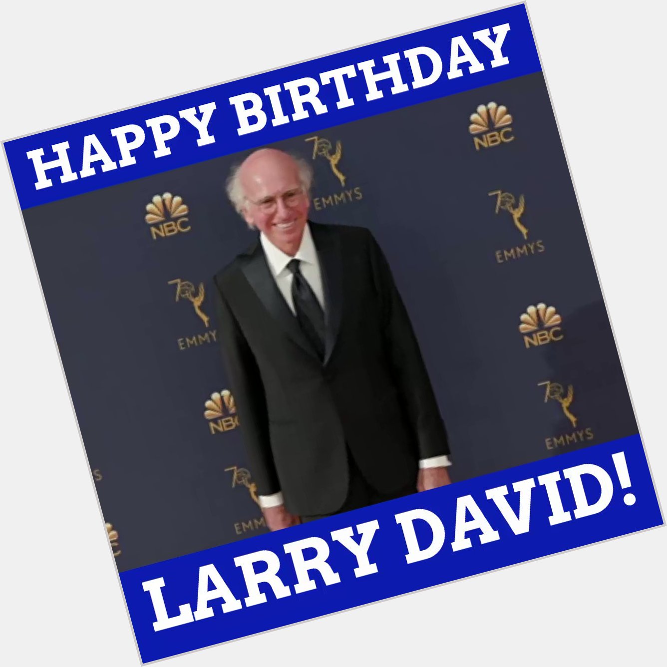 Happy birthday, Larry David!  