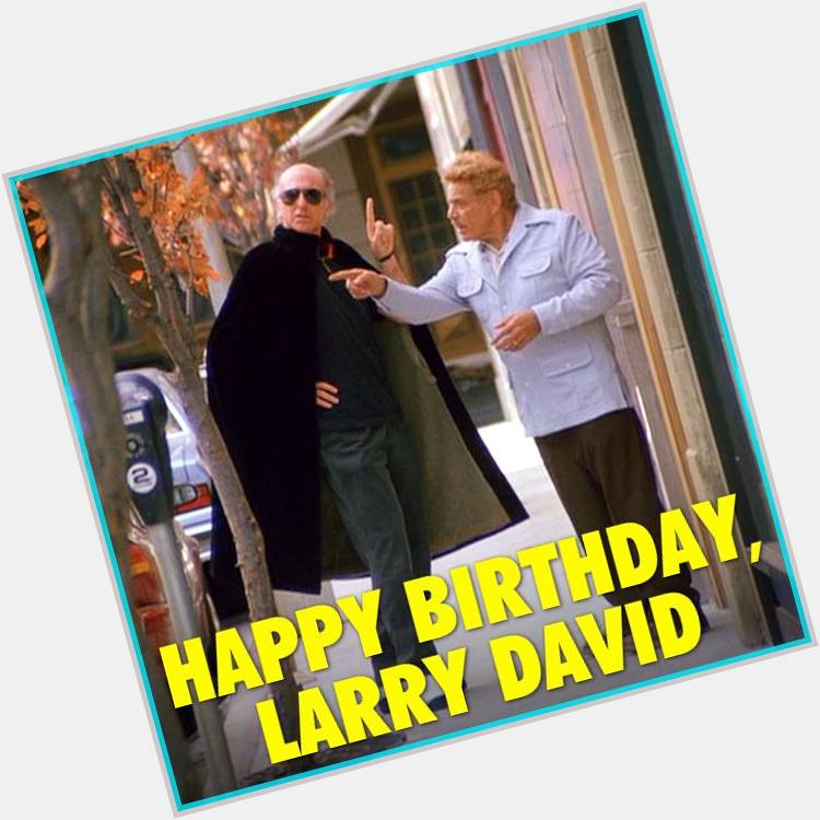 Happy Birthday Larry David! Here he is with fellow Brooklynite Jerry Stiller. What\s your favorite Seinfeld moment? 