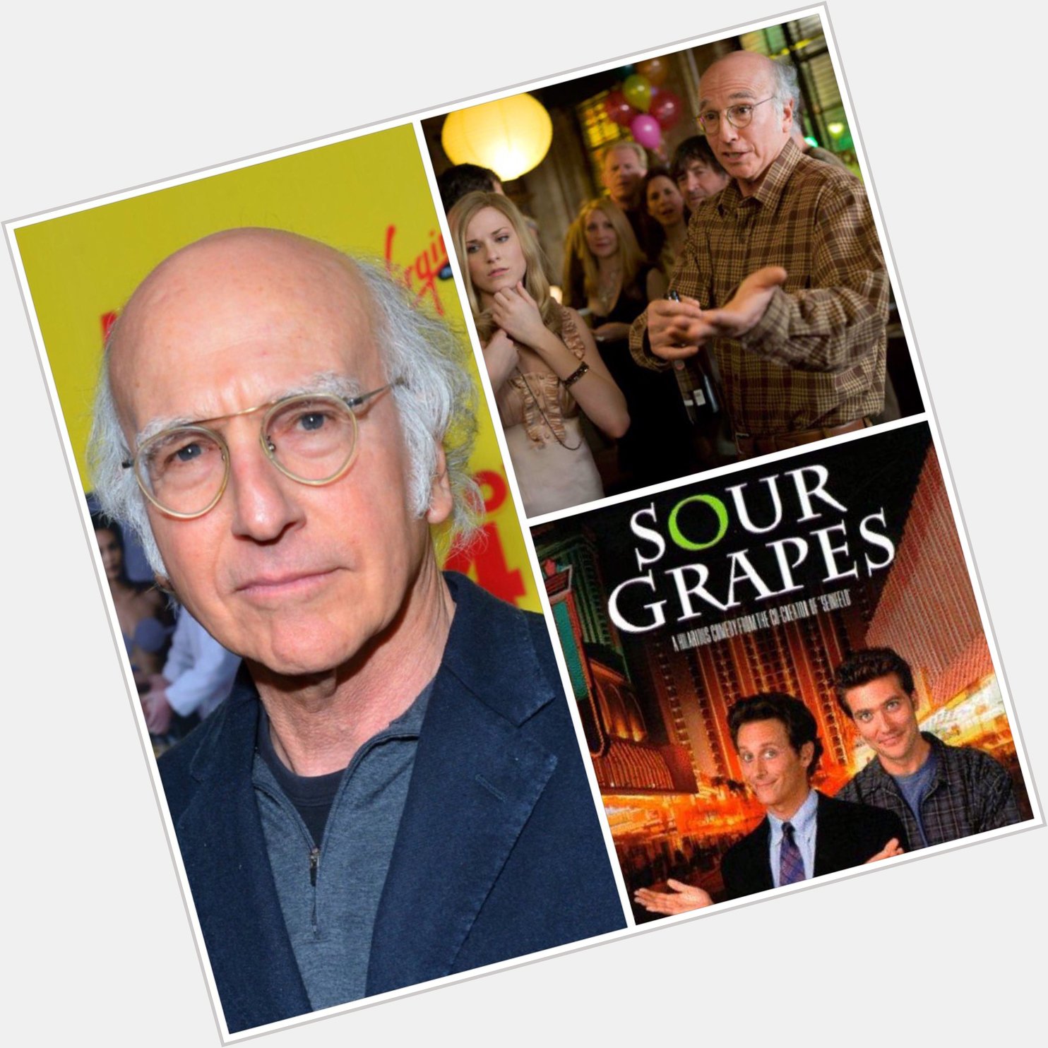  Happy 70th birthday to actor/writer/producer Larry David! In film: 