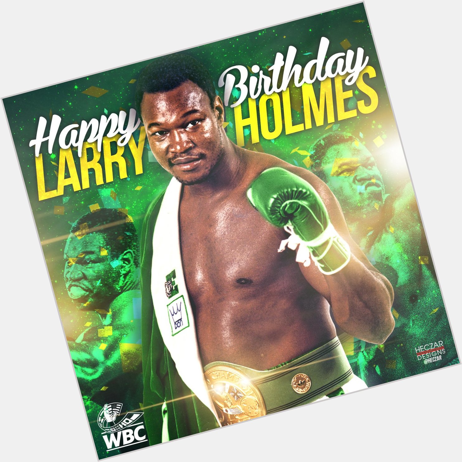 Larry Holmes had the best jab of all time, do you agree?   Happy Birthday to The \"Easton Assassin\"! 