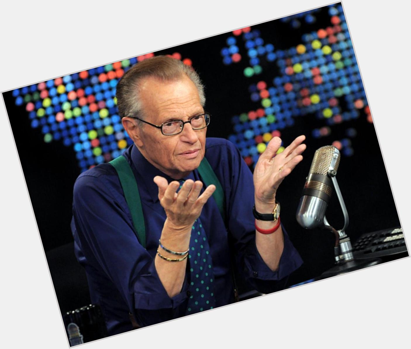 Larry King was a true Leader 1 as a trailblazer in the news industry. Happy birthday!  