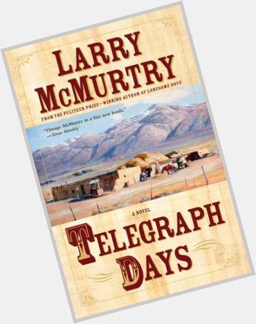 Happy Birthday Larry McMurtry!
 