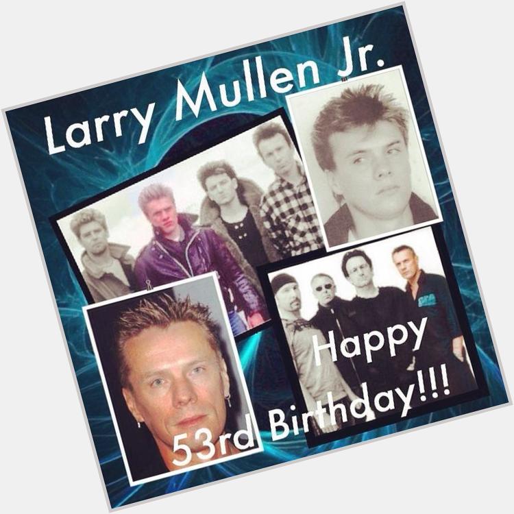 Larry Mullen Jr. 

( D of U2 )

Happy 53rd Birthday!!!

31 Oct 1961 