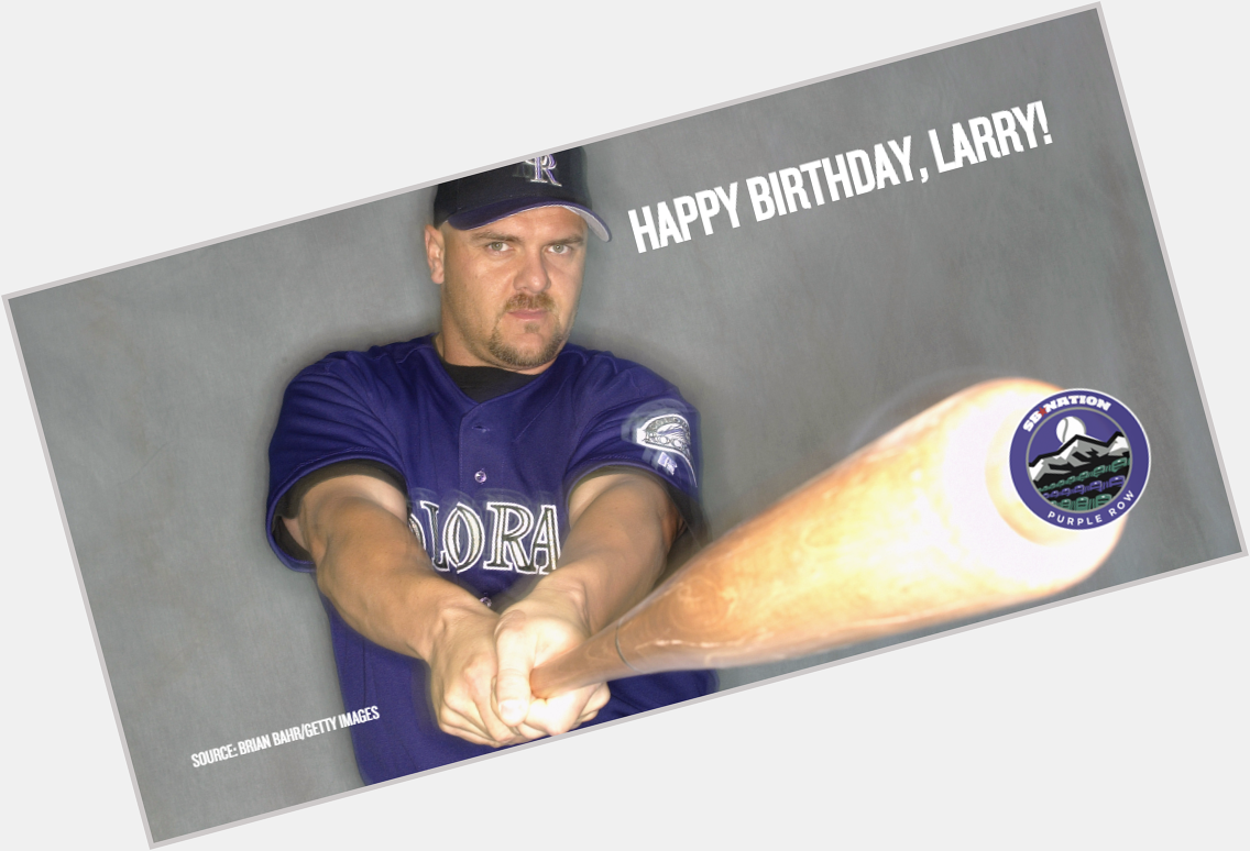 Happy 49th birthday to former OF Larry Walker 