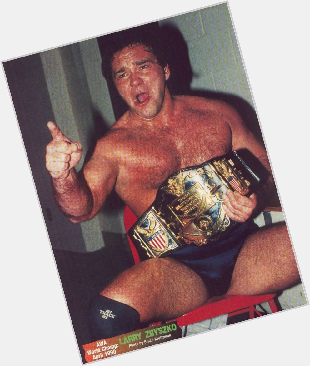 Happy birthday to WCW legend and WWE hall of famer Larry Zbyszko! 