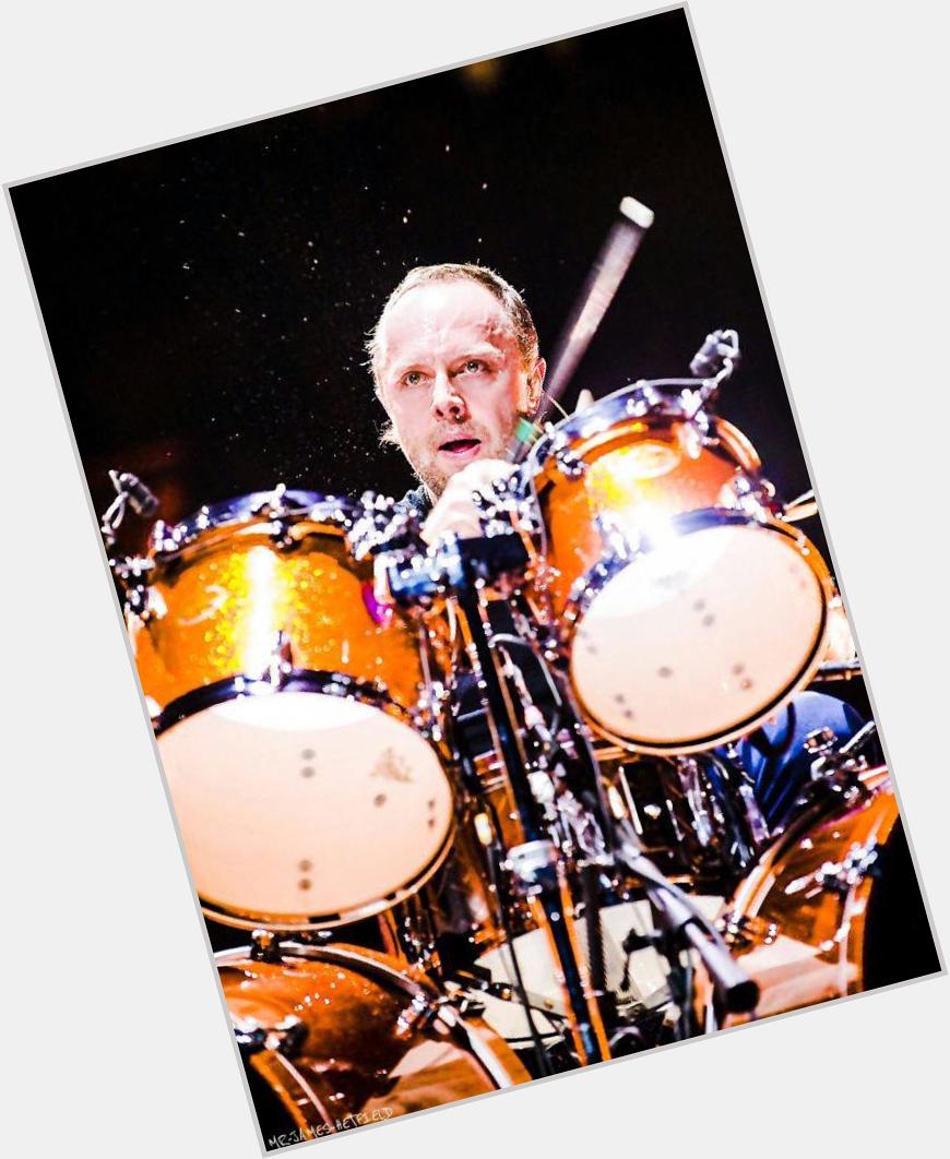 Happy bday for the incredible drummer Lars Ulrich from Metallica! I love you so much   