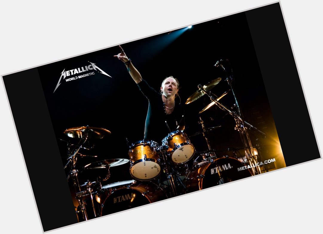 Happy birthday Lars Ulrich, de best drumer of the world!! 