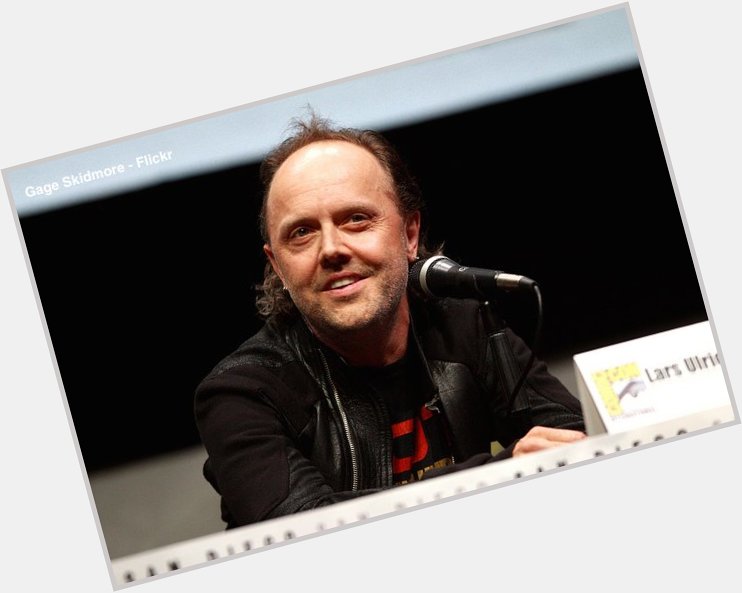 Happy Birthday to Lars Ulrich of turning 52 today! 