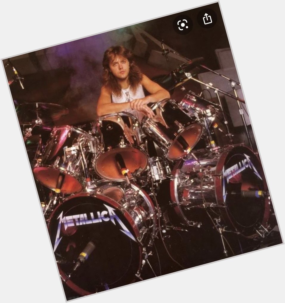 Happy 63rd Birthday to Metallica drummer Lars Ulrich    