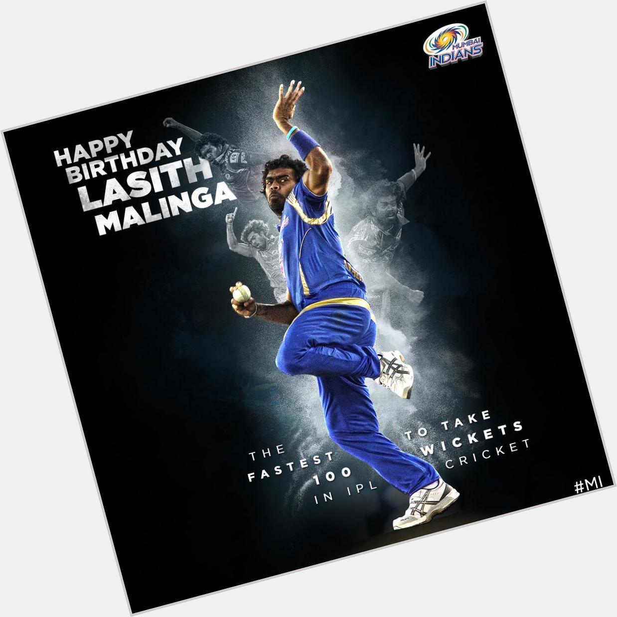 Happy birthday Lasith Malinga, fastest to take 100 wickets in Paltan, tell us your best Slinga moment for 