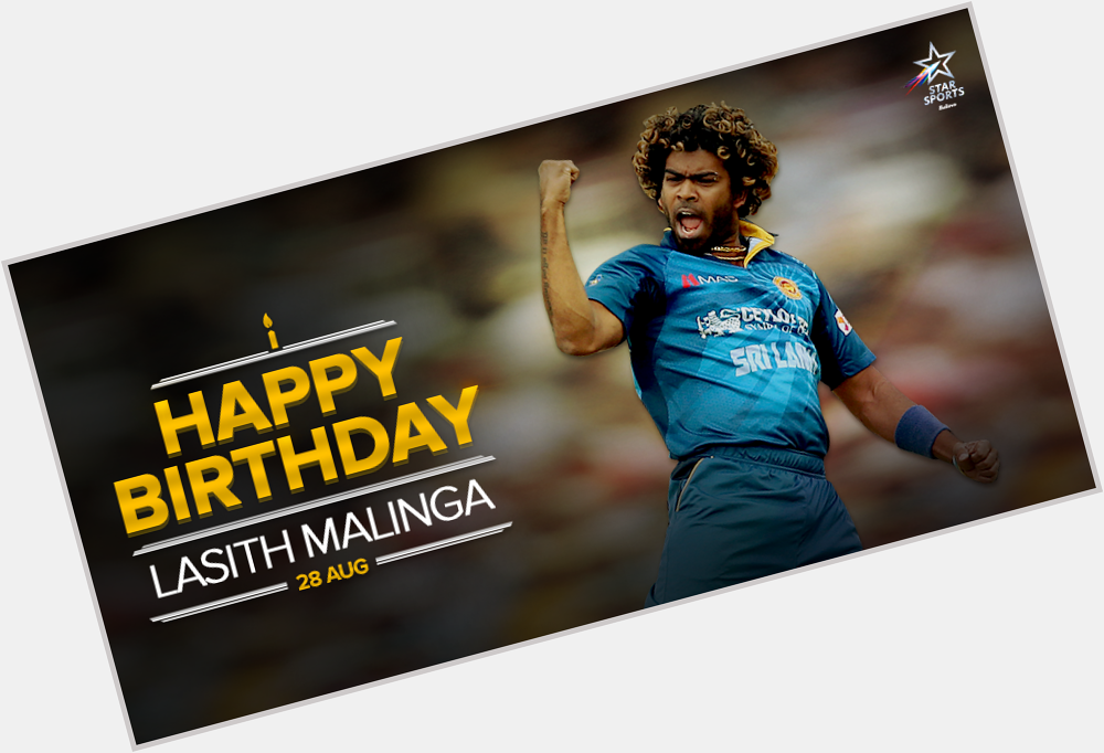 The only ODI bowler to take three hat-tricks and pick up 4 wickets in 4 balls! Happy birthday Lasith Malinga! 