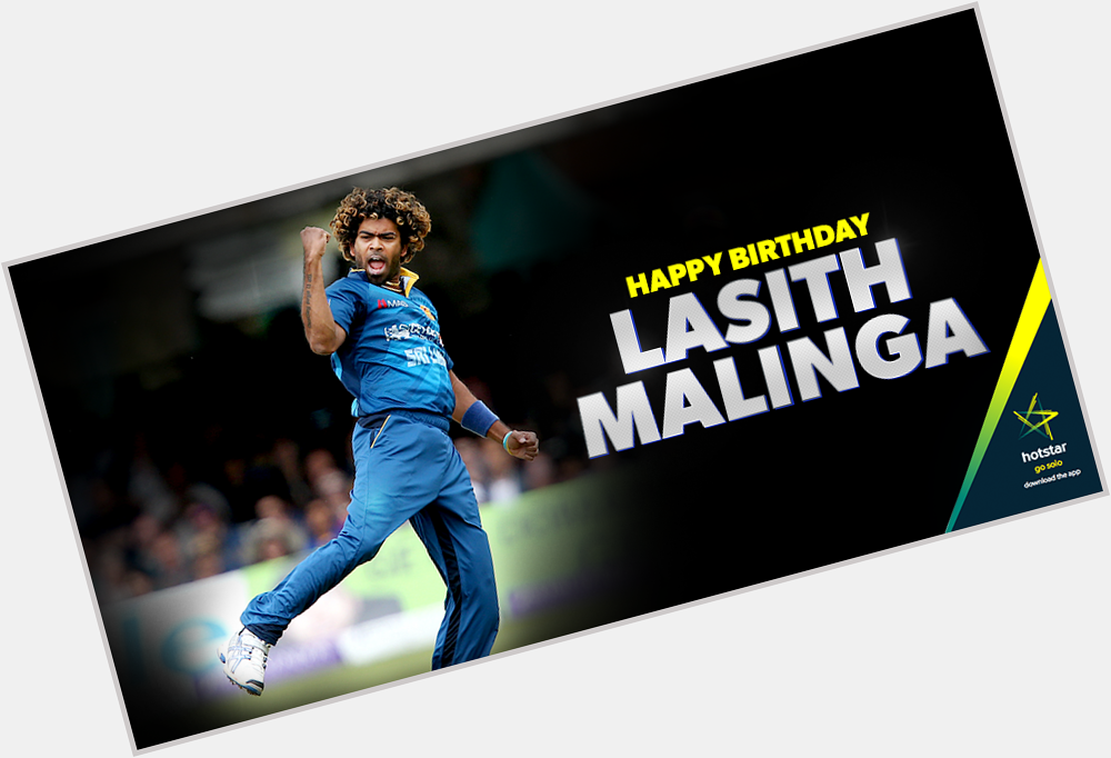 Happy Birthday to the King of Sling, Lasith Malinga! Throw in your best wishes. 