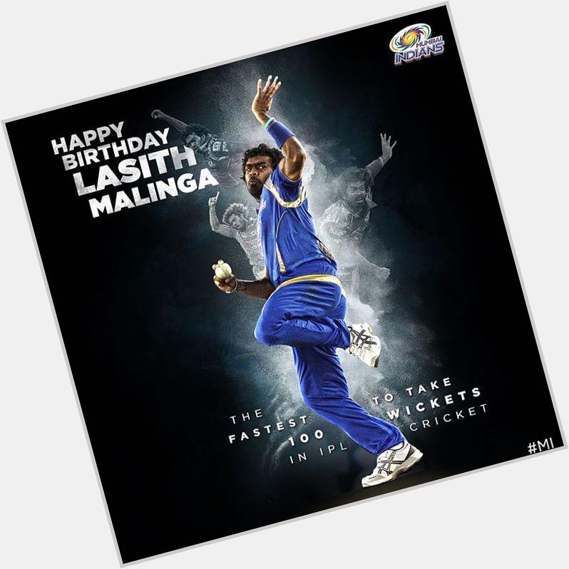 Happy birthday Lasith Malinga, fastest to take 100 wickets in IPL cricket. Paltan, tell us your best Slinga moment 
