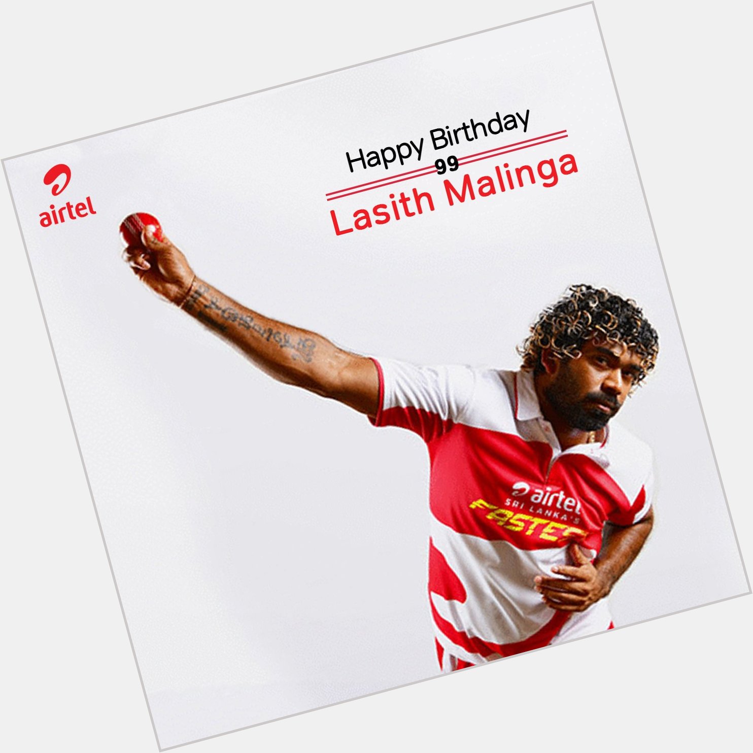 Happy Birthday Lasith Malinga      