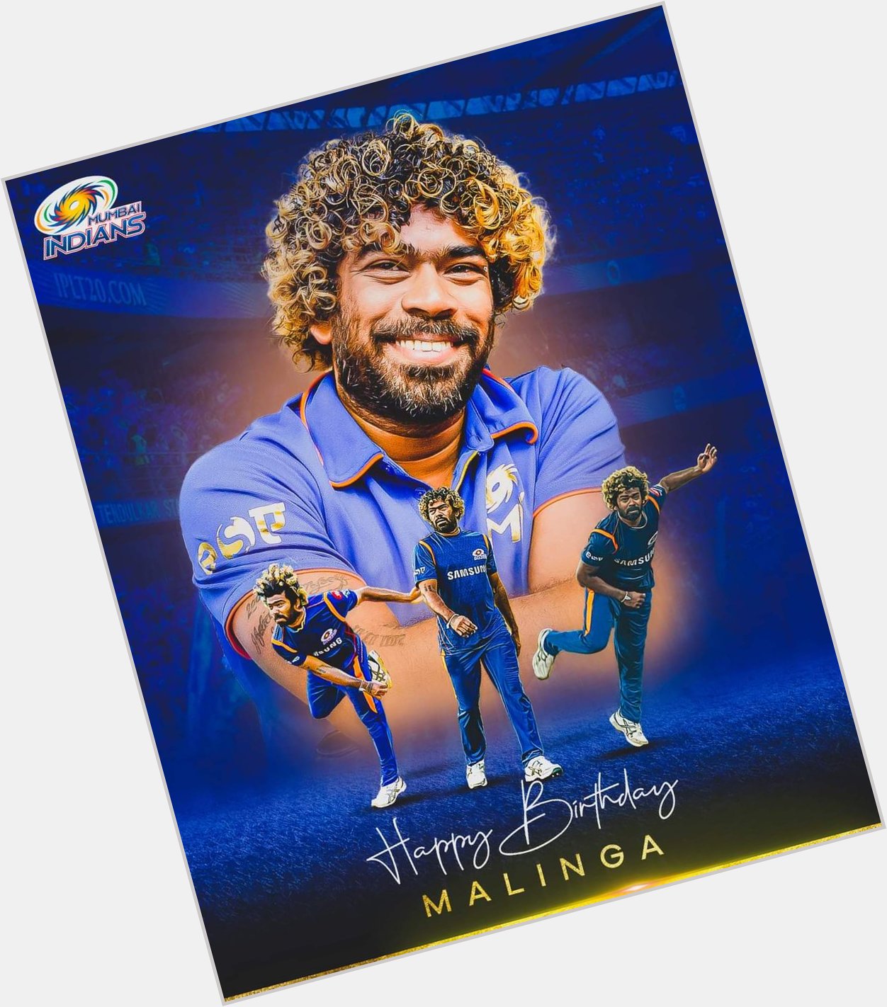 Happy birthday to one of our very own, Lasith Malinga 