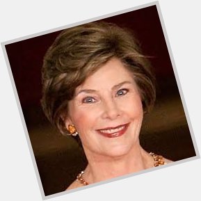   We always miss Mrs Laura Bush for her  a beautiful smile. Happy birthday! 