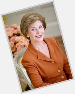 Former First Lady Laura Bush is 75 today. Happy birthday to Mrs. Bush 