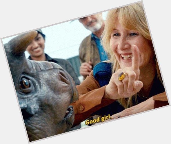 Happy Birthday Laura Dern! It was great seeing you return as Dr. Ellie Sattler for Jurassic World: Dominion! 
