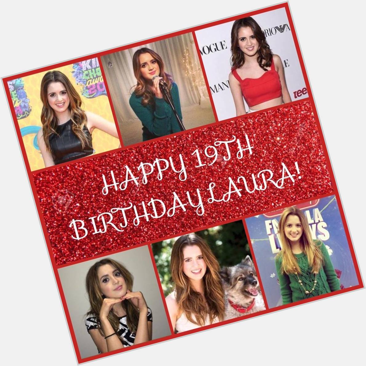 19 YEARS OLD!!!!  Happy Birthday to my queen, the lovely Laura Marano <3  