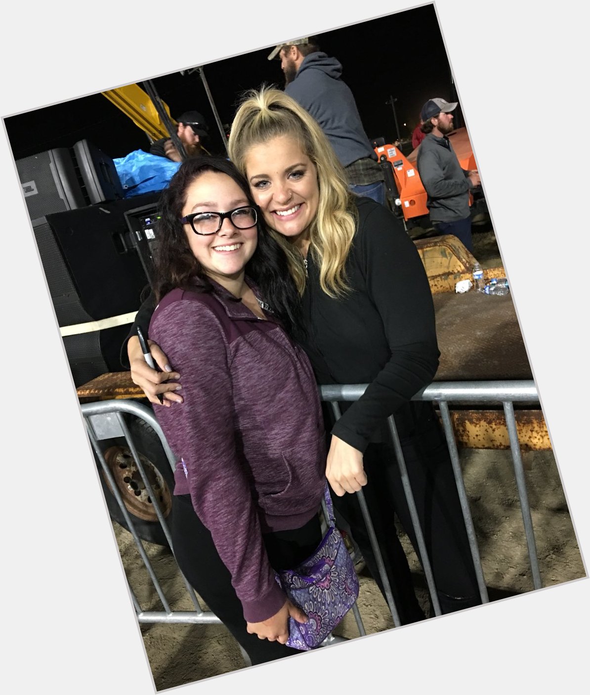 Happy belated birthday You were great yesterday  loved meeting you at the wayne county fair. 