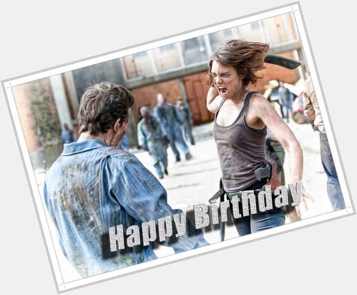 And wish Lauren Cohan of The Walking Dead a Happy Birthday!  