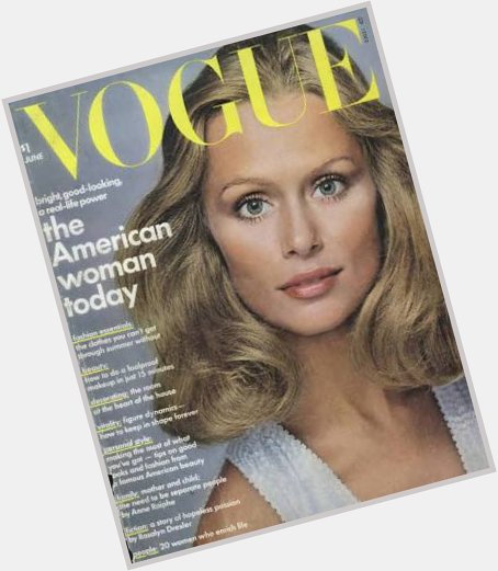 Happy Birthday to Lauren Hutton- a woman who has graced the cover of Vogue a record 28 times! 